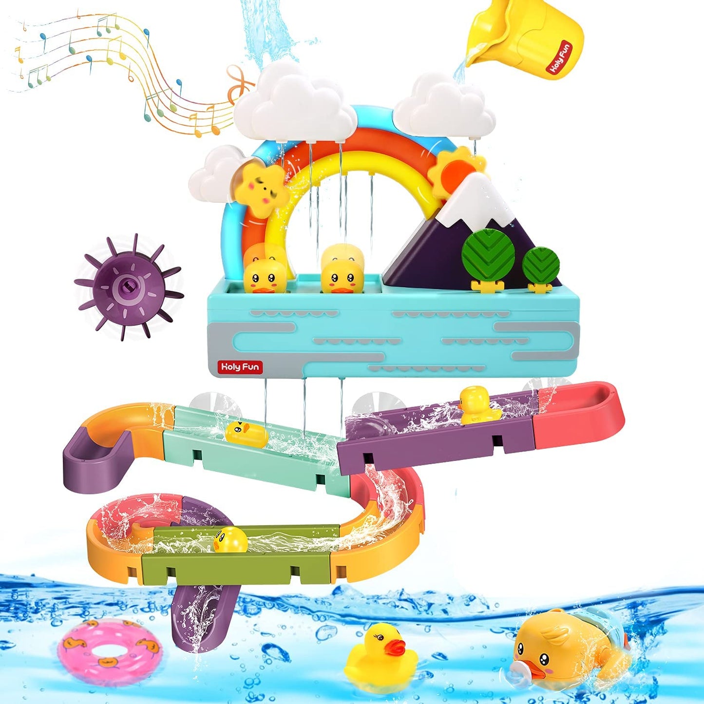 QuackSplash - Duck & Slide Bath Toy