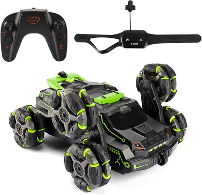 AutoStunt - 6 Wheel New RC Gesture Sensor Stunt Car